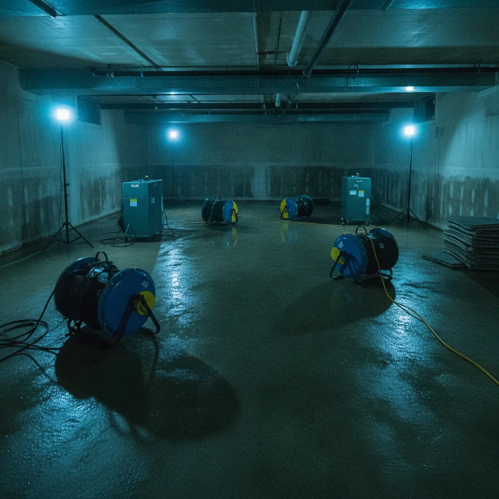Basement Flood Cleanup in Central Kentucky